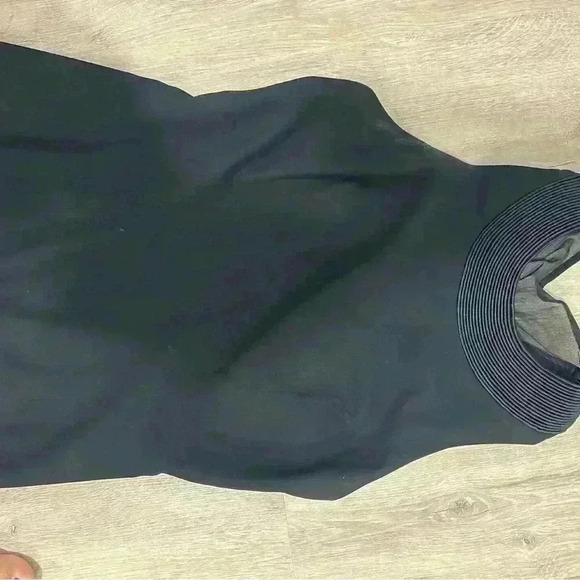 Vintage Rimini Black Slit Dress size 10 - Picture 3 of 8